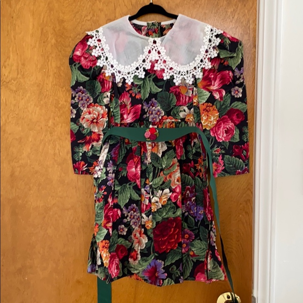 Vintage floral children’s dress
